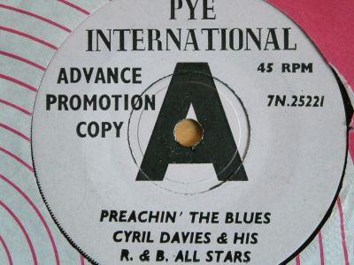 Nicky Hopkins second single with Cyril Davies