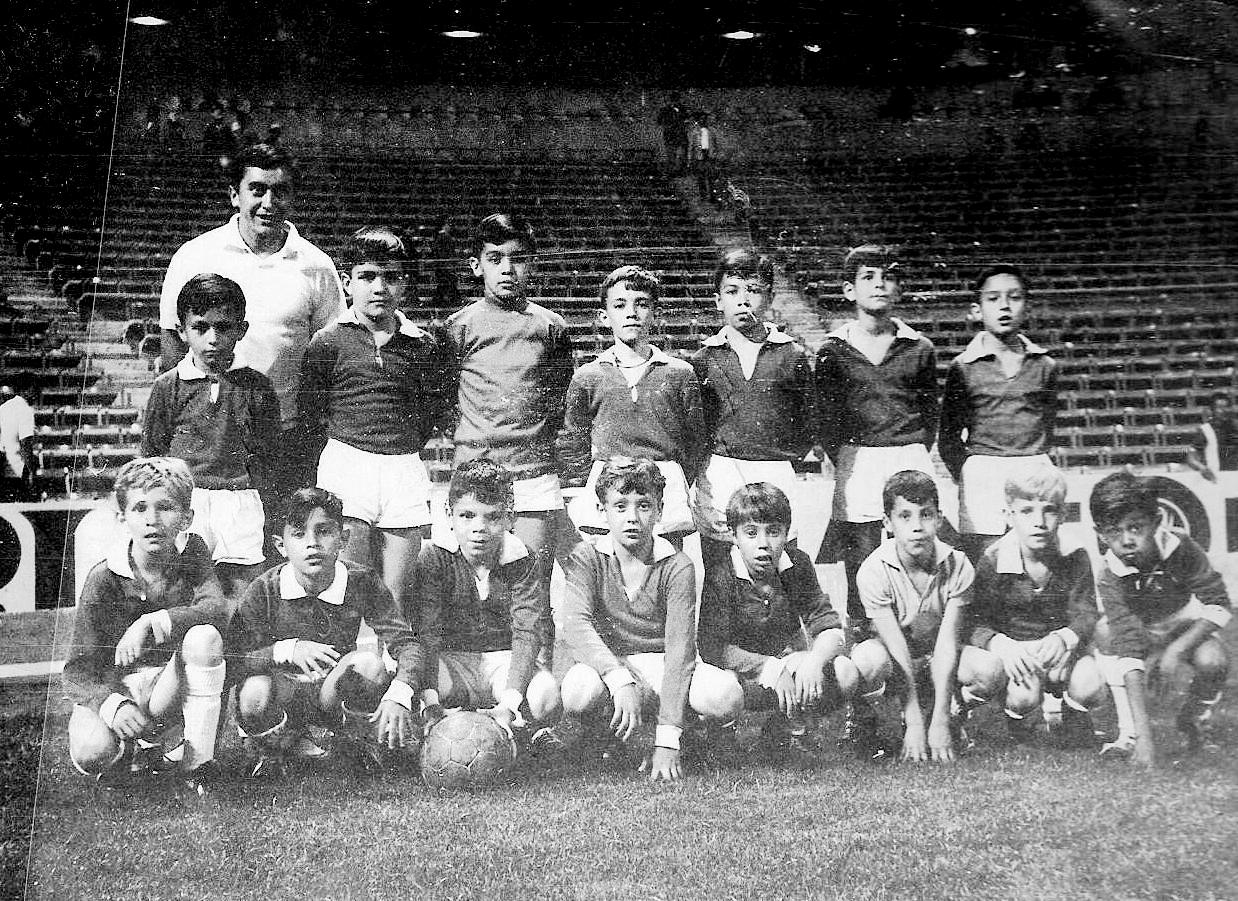 zum�rragos en el estadio Azteca en 1968