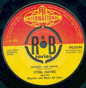 Nicky Hopkins first single with Cyril Davies